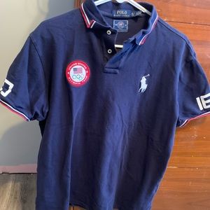2 Polo Ralph Lauren Team USA Polo Shirts 2016 Olympic Team XL (please read desc)